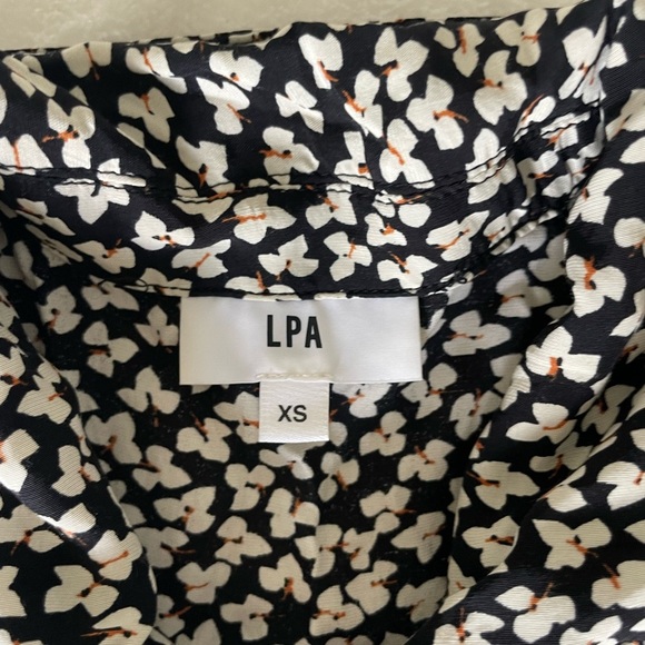 LPA Floral Patterned Button Down Shirt - Picture 8 of 15